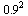 `^`(.9, 2)