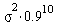 `*`(`^`(sigma, 2), `*`(`^`(.9, 10)))
