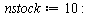 restart; 1; with(combinat); -1; `:=`(nstock, 10); -1; `:=`(P, 4); -1; nops(choose(nstock, P)); 1